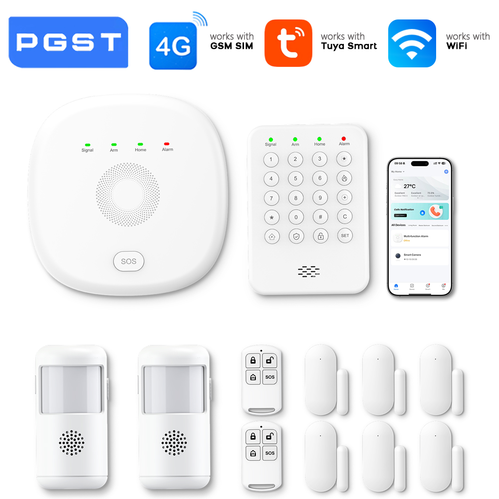 Smart Home Demo Kit - نظام إنذار لاسلكي ذكي من بي