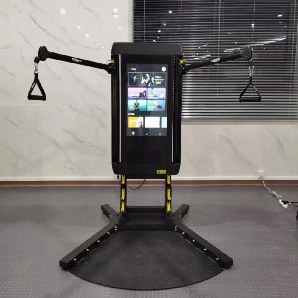 Smart Home Gym Mirror - مرآة اللياقة البدنية الذكية المثبتة على