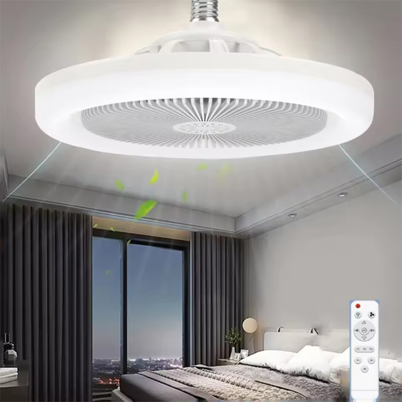Smart Ceiling Fan - مروحة سقف ذكية حديثة مع إضاءة