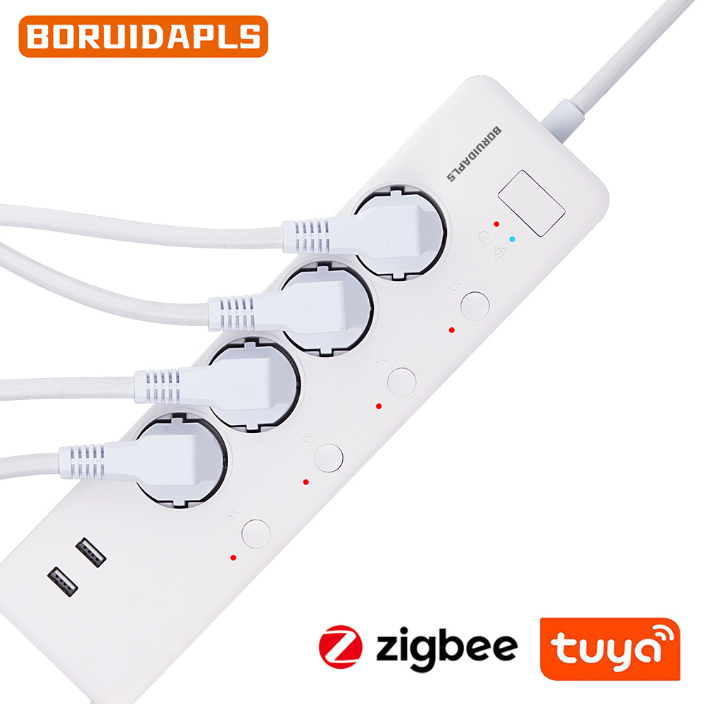Smart Outdoor Plug - BORUIDAPLS لوحة طاقة متعددة الوظائف بتقنية