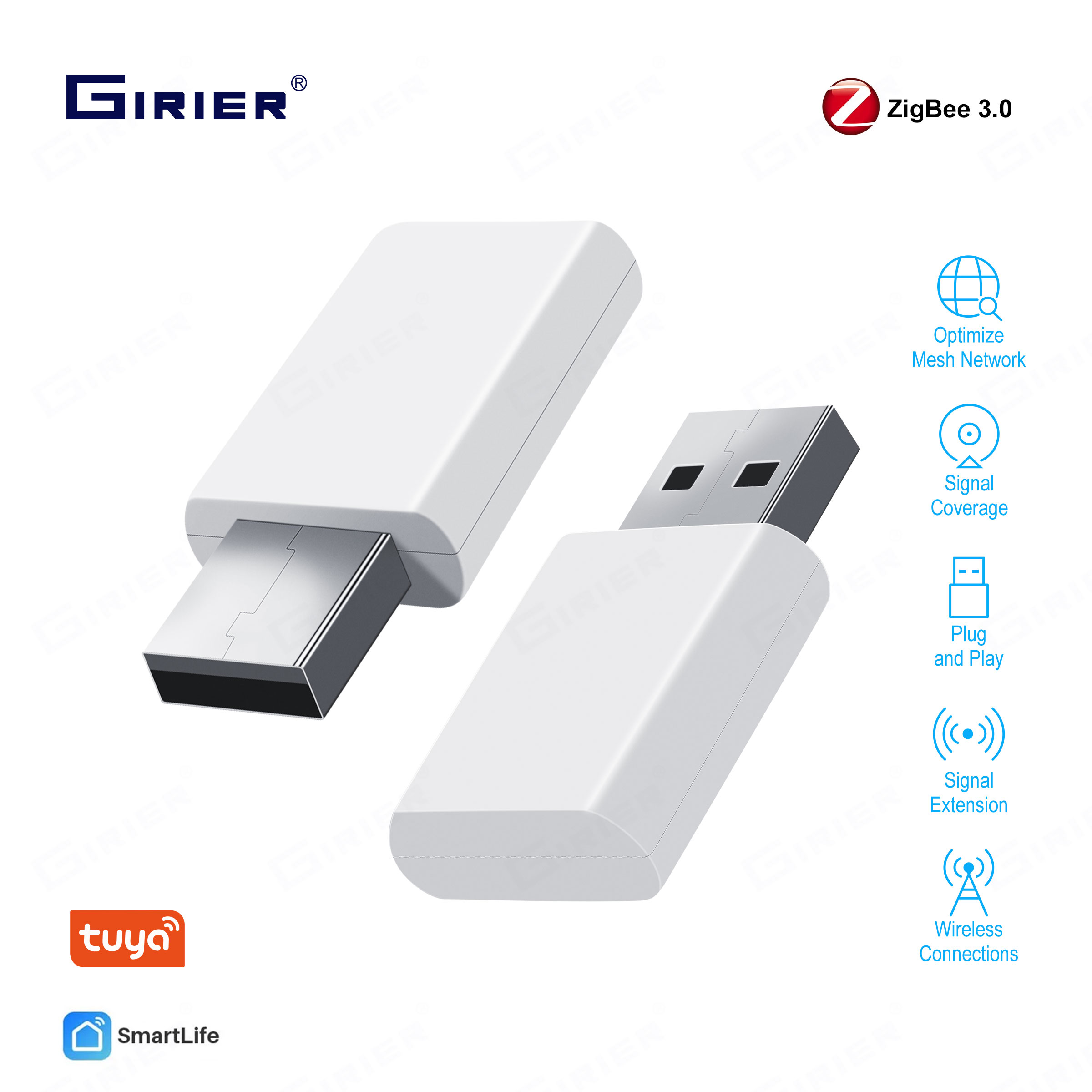 Smart Home Hub Device - موسع إشارة لمضخم إشارة USB من