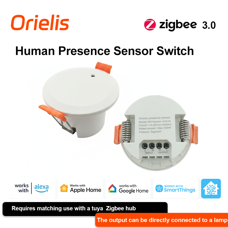 Zigbee Motion Sensor - زيجبي 3.0 MmWave الرادار وجود الإنسان