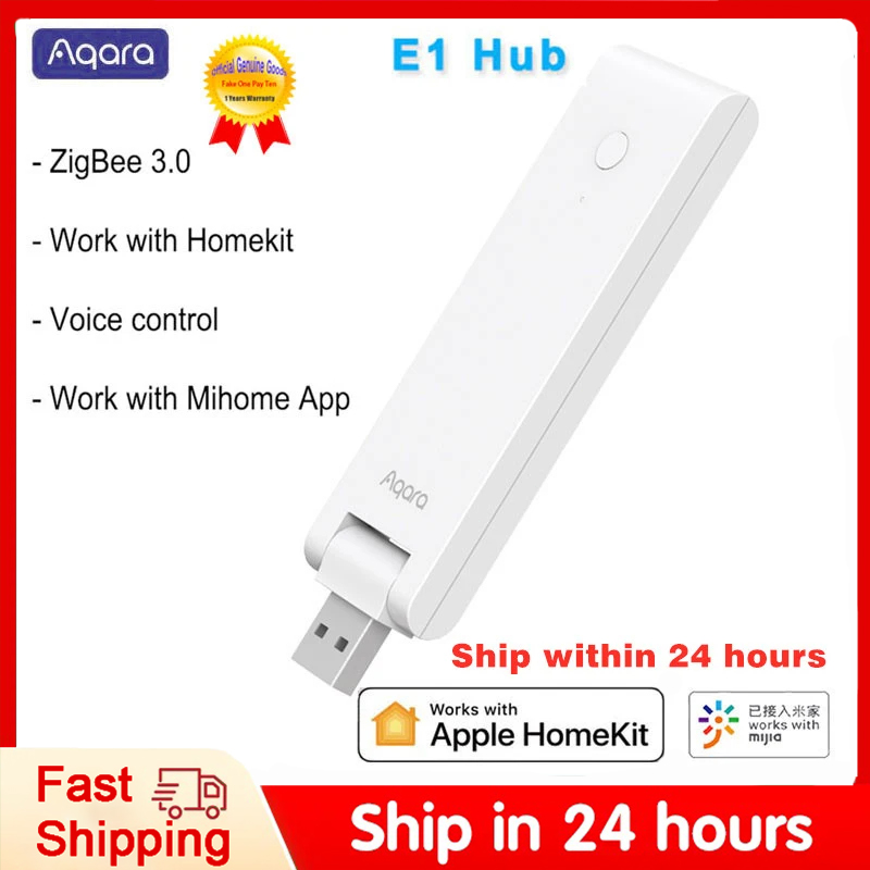 Smart Home Hub Xiaomi - Aqara E1 بوابة ذكية زيجبي منفذ