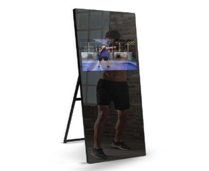 Smart Home Gym Mirror - مرآة ذكية للتمارين الرياضية مع كاميرا