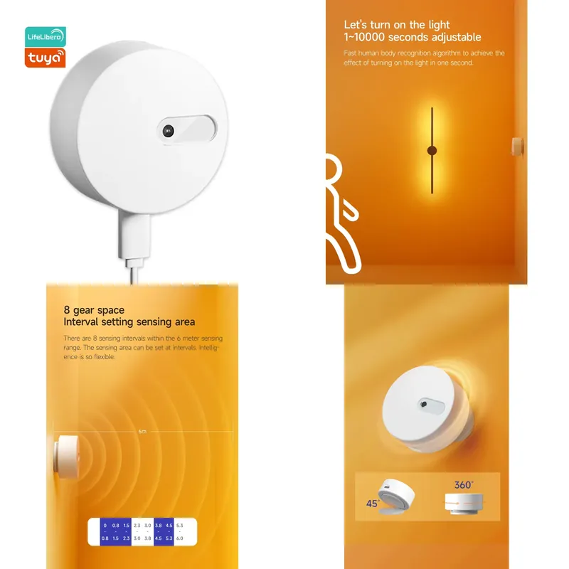 Zigbee Motion Sensor - مستشعر حركة ذكي من لايفليبيرو بتقنية