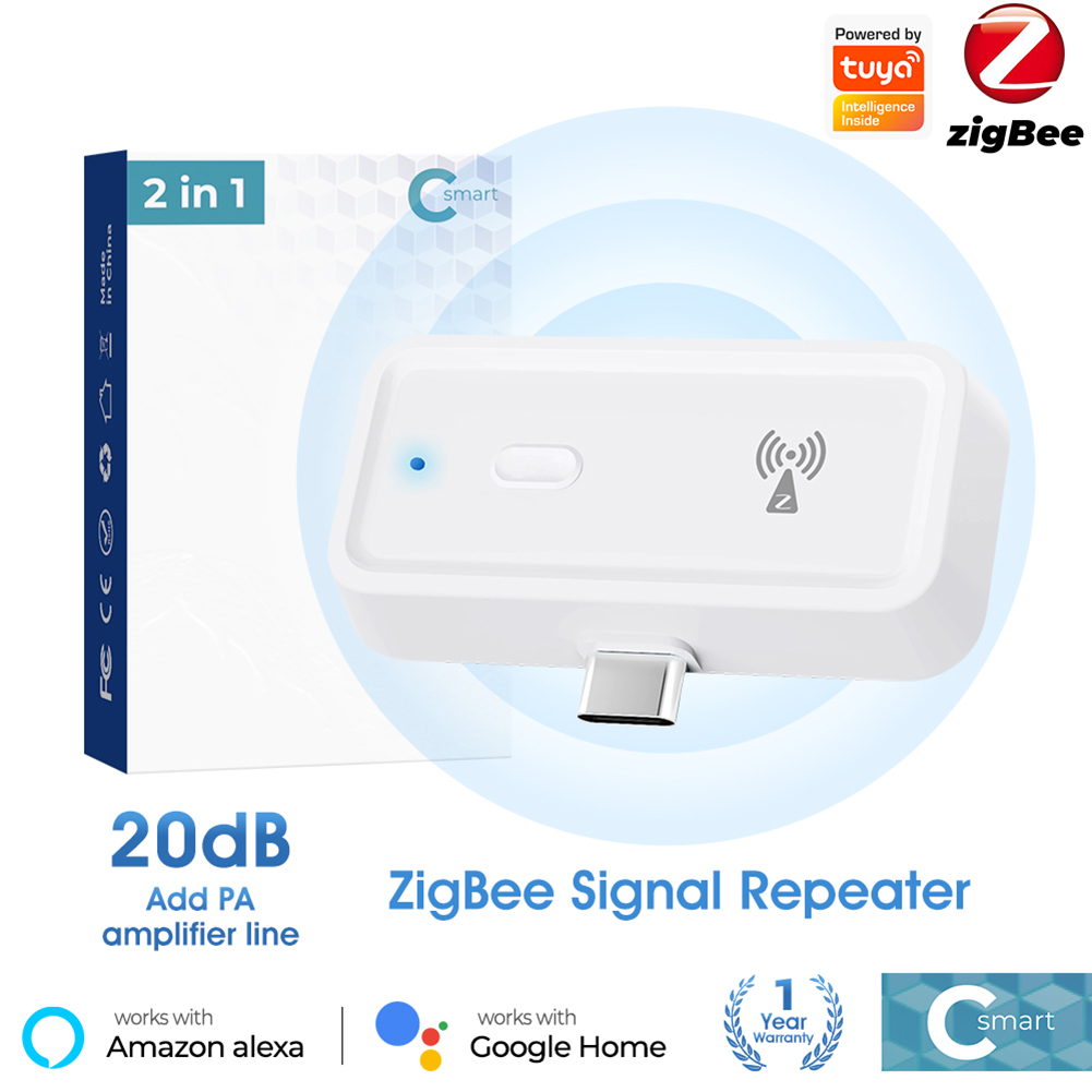 Smart Home Hub Device - موسع نطاق لاسلكي ZigBee يعمل مع