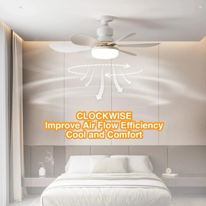 Smart Ceiling Fan - مروحة سقف 30 واط/40 واط مع
