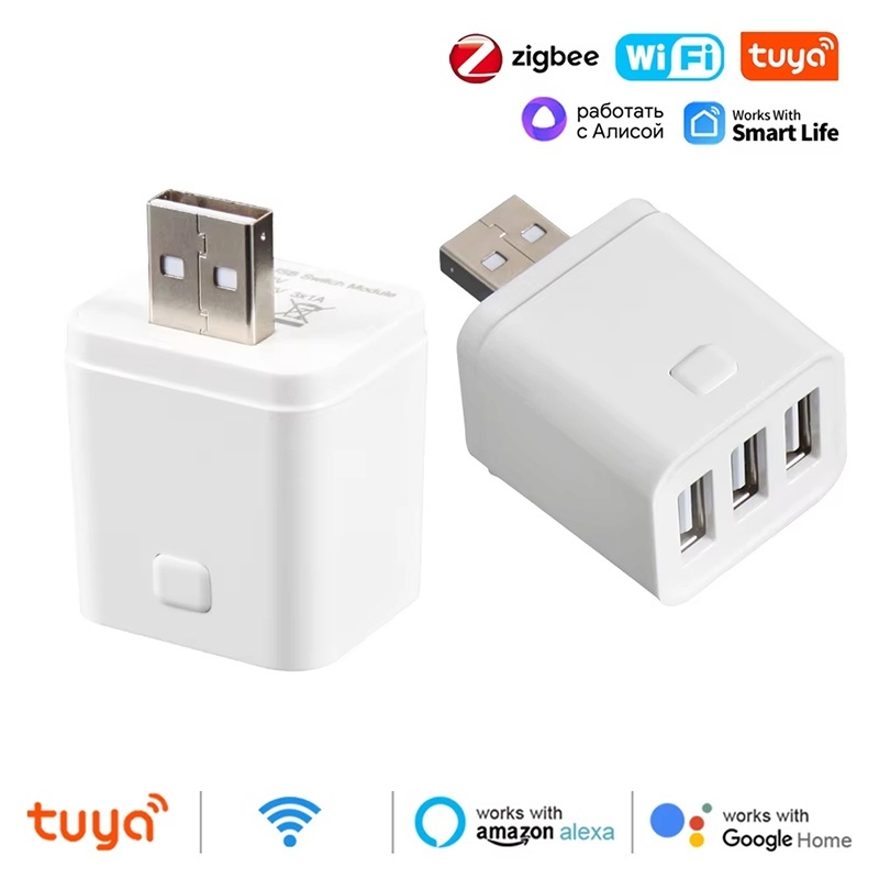 Smart Home Yandex - محول طاقة USB ذكي من Tuya