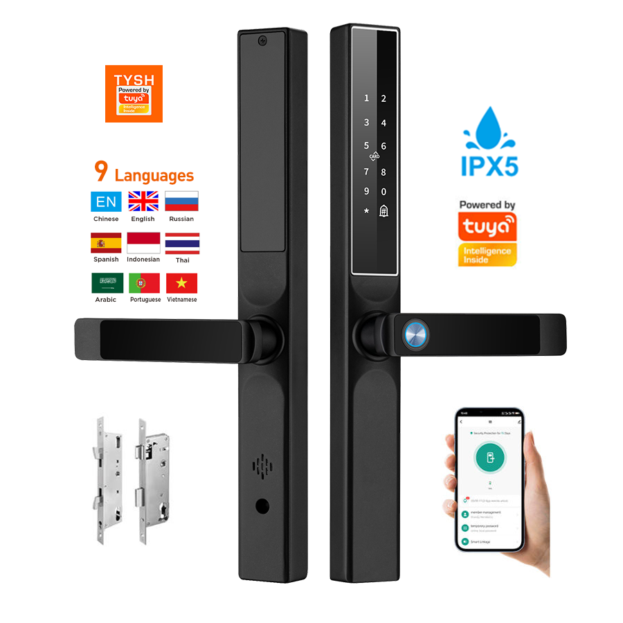 Smart Home Networking - Tuya App بصمة قفل الباب رمز