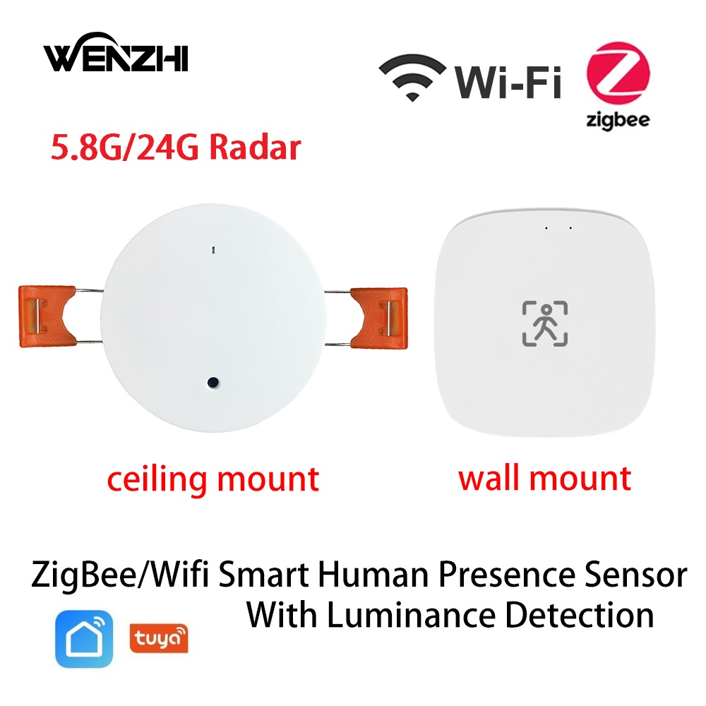 Smart Home Web - زيجبي واي فاي MmWave مستشعر حركة