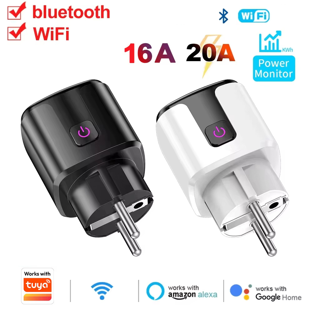Smart Outdoor Plug - مقبس ذكي واي فاي 20 أمبير،
