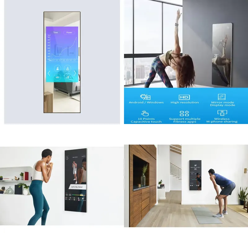 Smart Home Gym Mirror - حوّل منزلك إلى صالة رياضية احترافية