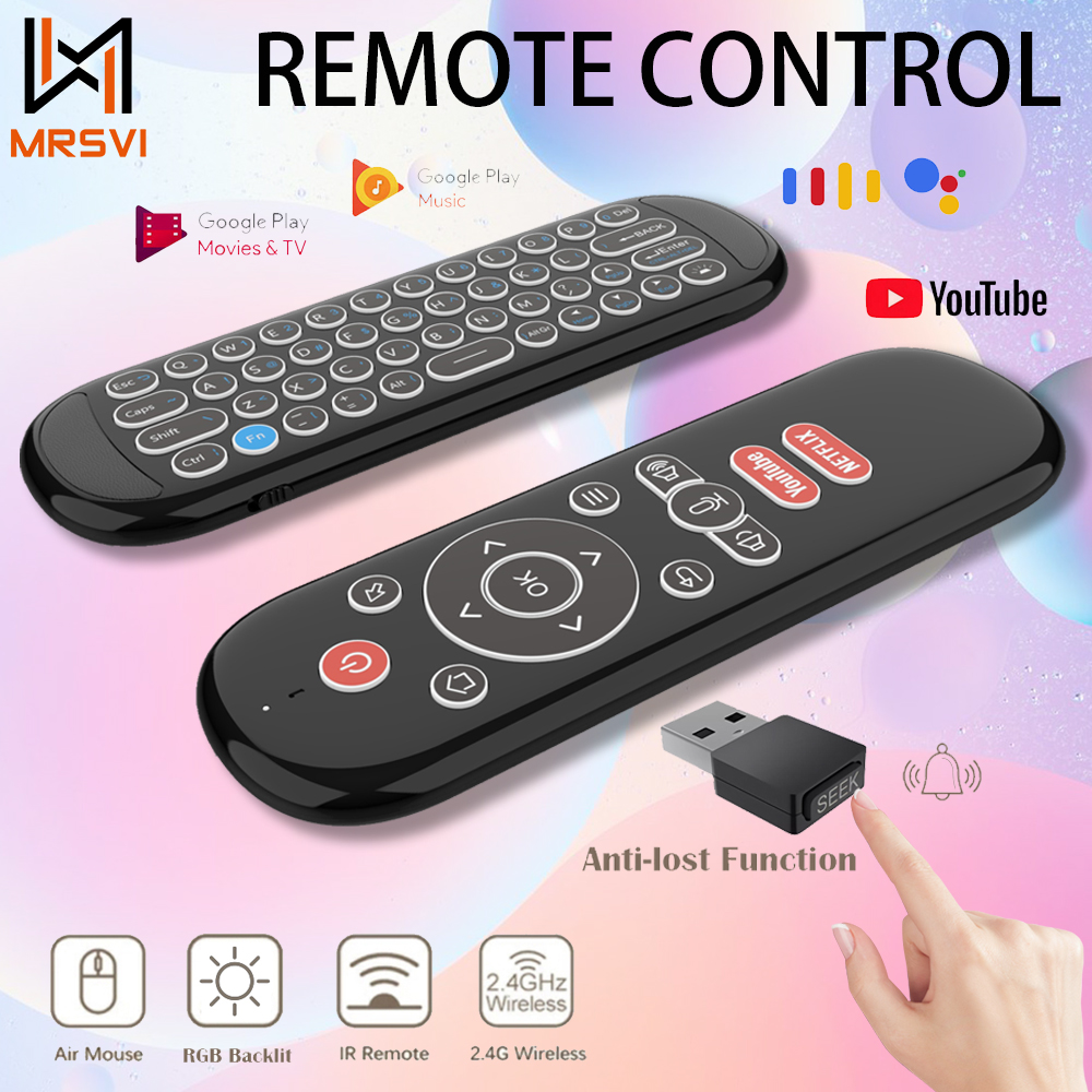 Smart Home Keyboard - W1 PLUS ماوس هوائي للتحكم عن