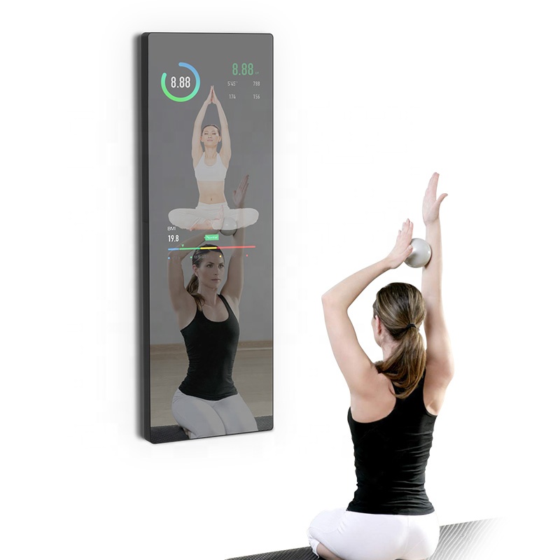 Smart Home Gym Mirror - مرآة رقمية ذكية للمنزل تعمل بنظام
