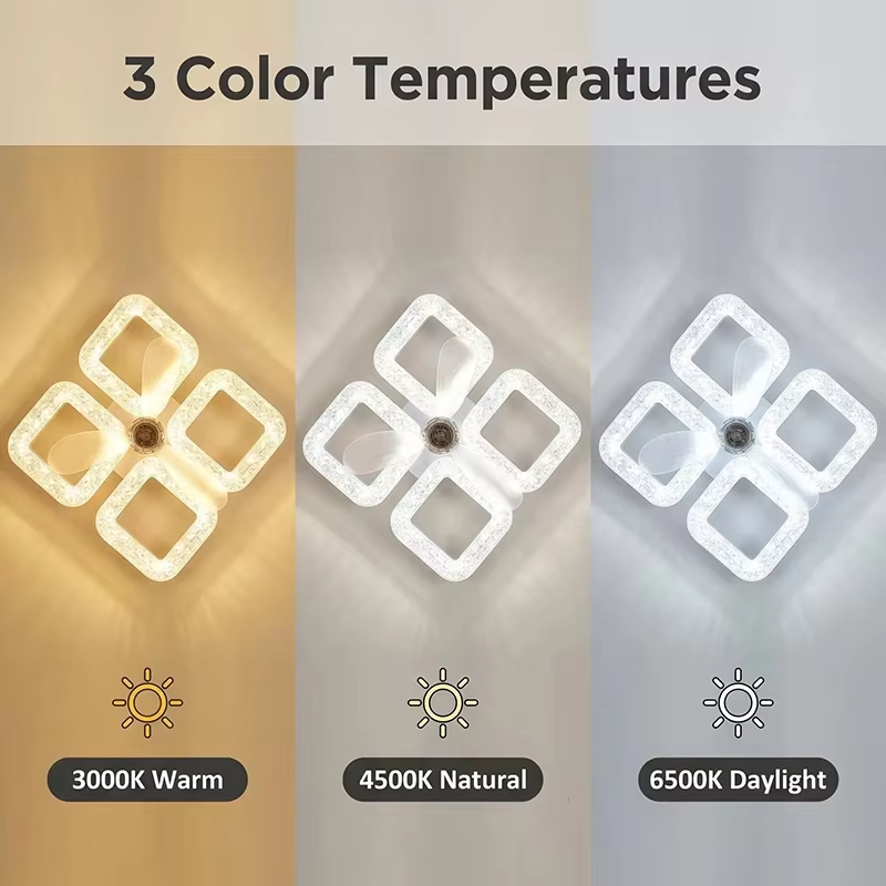 مروحة سقف ذكية بإضاءة LED بقوة - مراجعة Smart Ceiling Fan وسعره