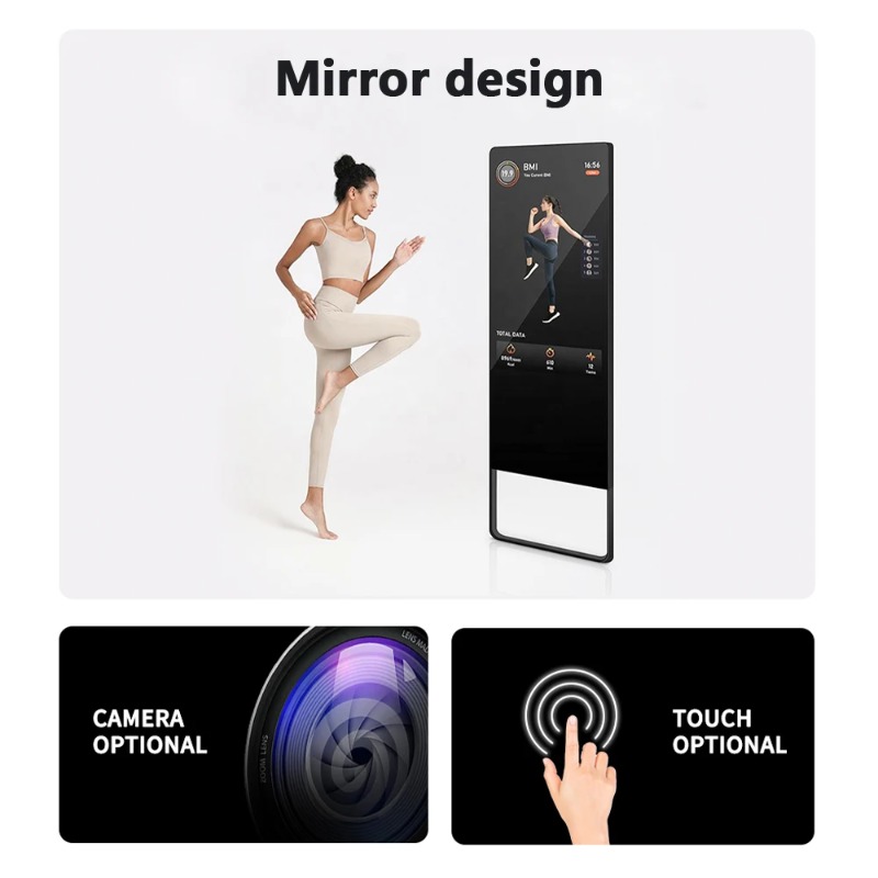 مرآة لياقة بدنية ذكية تفاعلية  - مراجعة Smart Home Gym Mirror وسعره