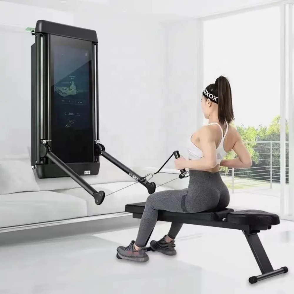 مرآة اللياقة البدنية الذكية ال - مراجعة Smart Home Gym Mirror وسعره