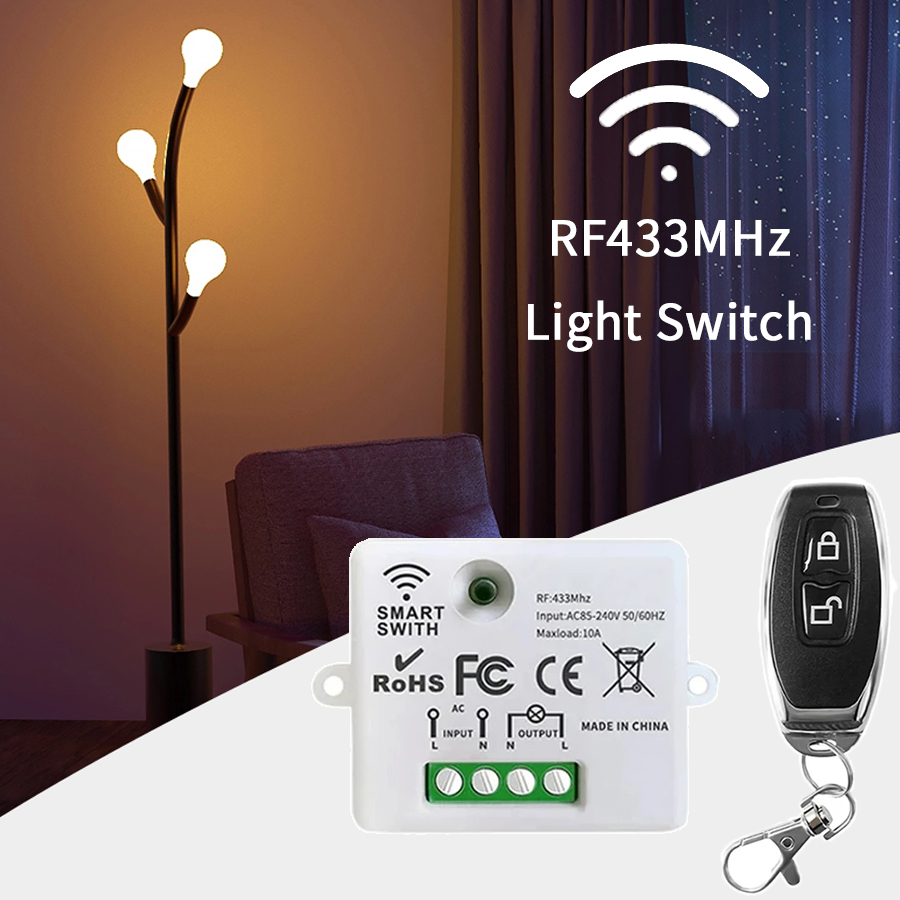 مفتاح تحكم عن بعد لاسلكي RF 43 - مراجعة Smart Home Miniature وسعره