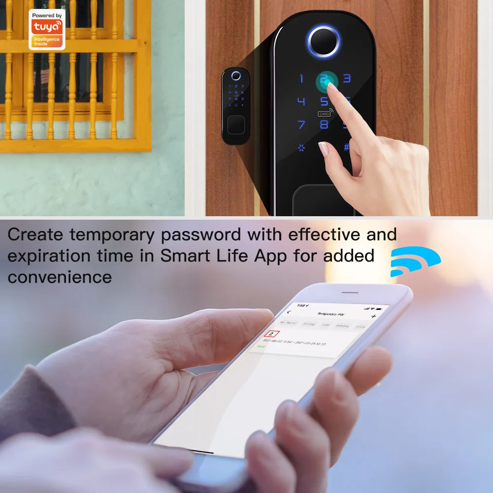 MOES WiFi Tuya قفل ذكي قفل الب - مراجعة Smart Home Networking وسعره