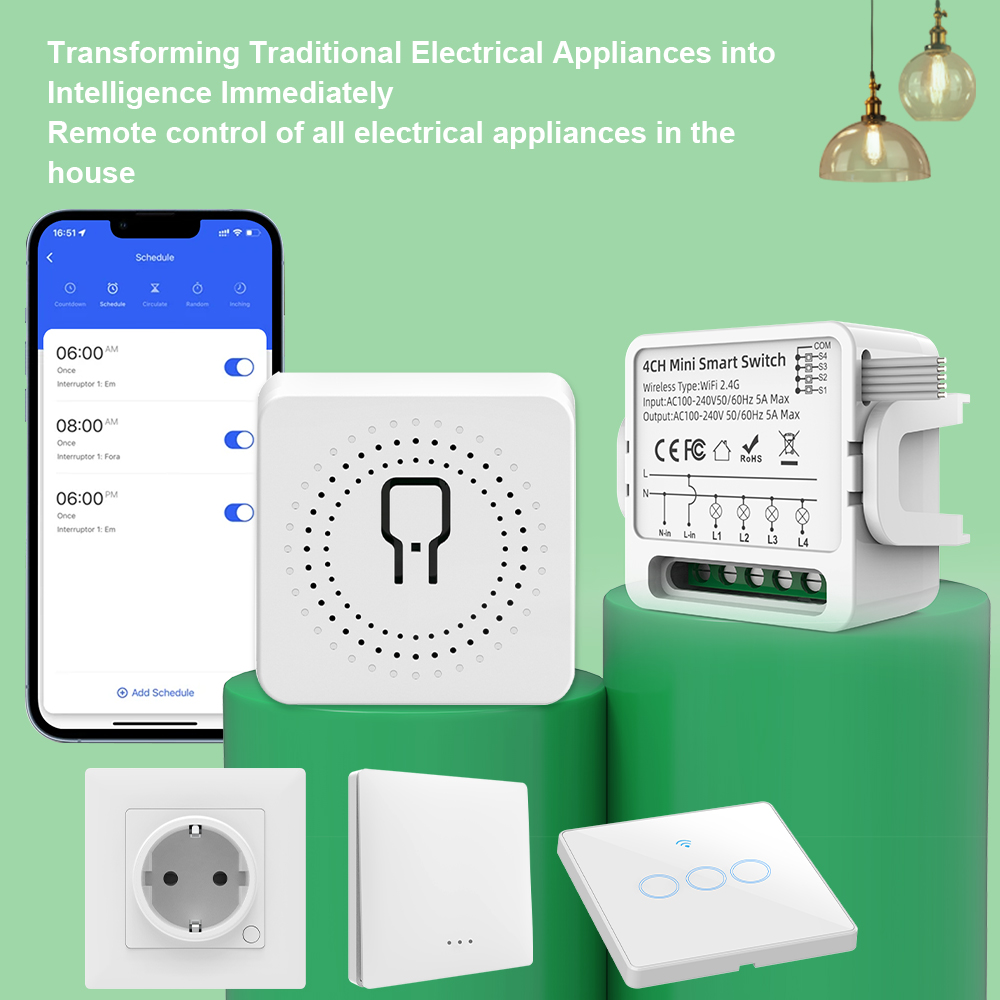مفتاح ذكي واي فاي من تويا بـ 1 - مراجعة Smart Home Miniature وسعره