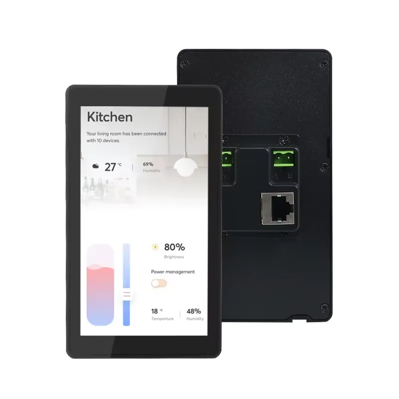 لوحة تحكم باللمس HMI معدنية 5. - مراجعة Smart Home Certification وسعره