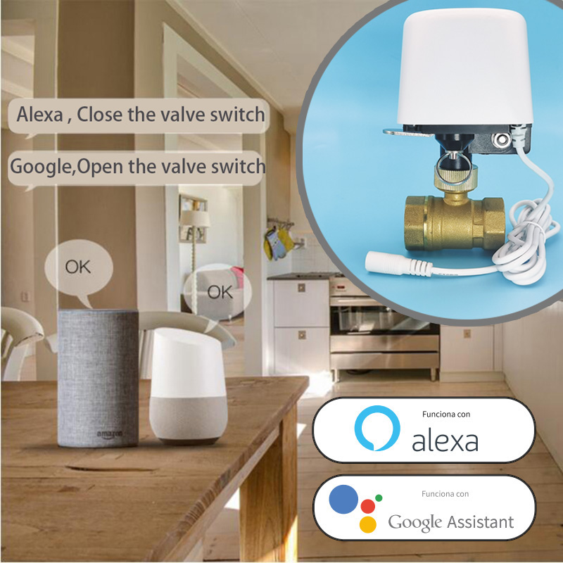 صمام مياه ذكي 1/2 بوصة 3/4 بوص - مراجعة Smart Home Web وسعره