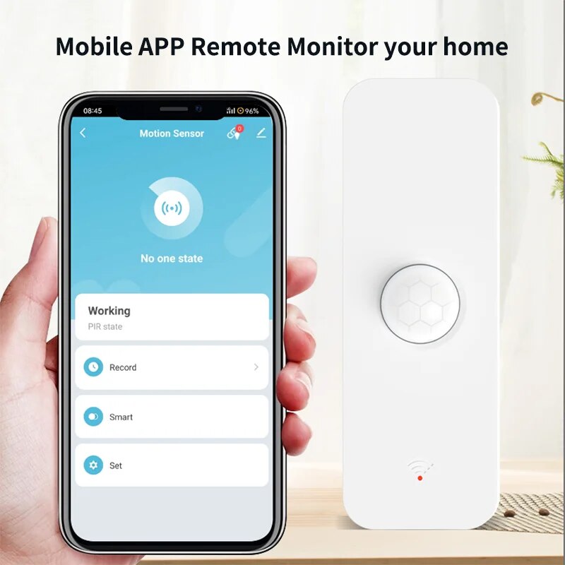 Tuya WiFi Zigbee PIR محس حركة  - مراجعة Zigbee Motion Sensor وسعره