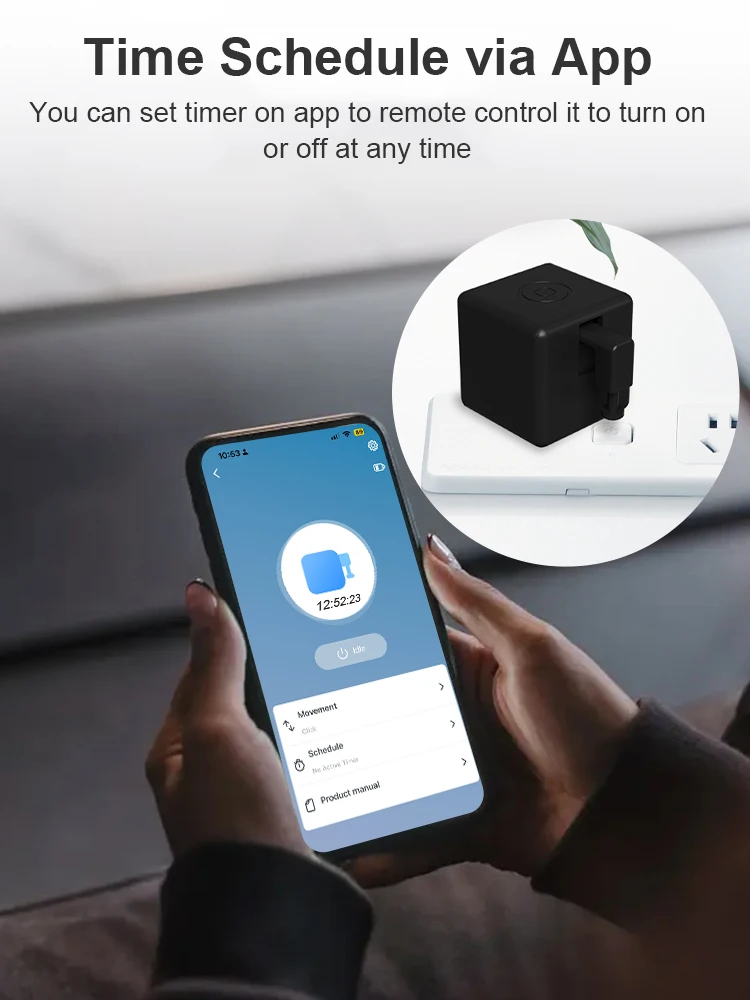 روبوت ضغط على الأزرار بنفسك -  - مراجعة Smart Home Miniature وسعره
