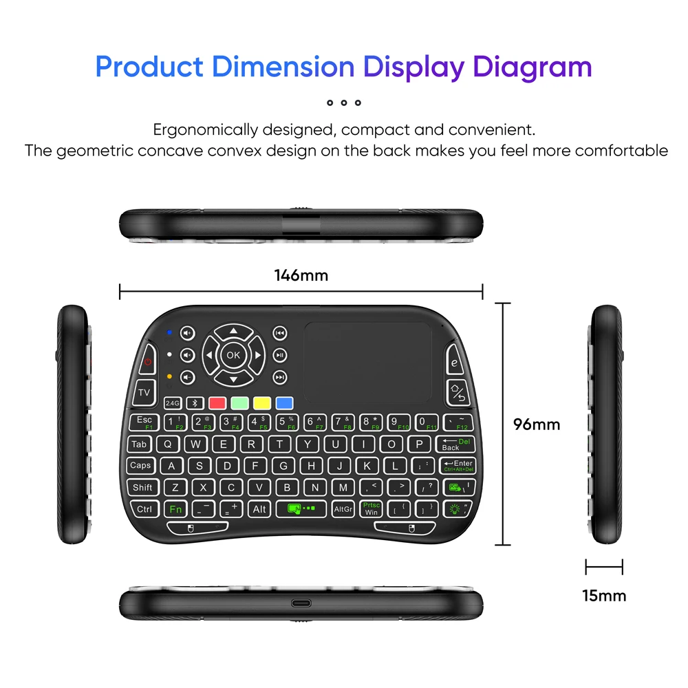 لوحة مفاتيح صغيرة لاسلكية مع ج - مراجعة Smart Home Keyboard وسعره