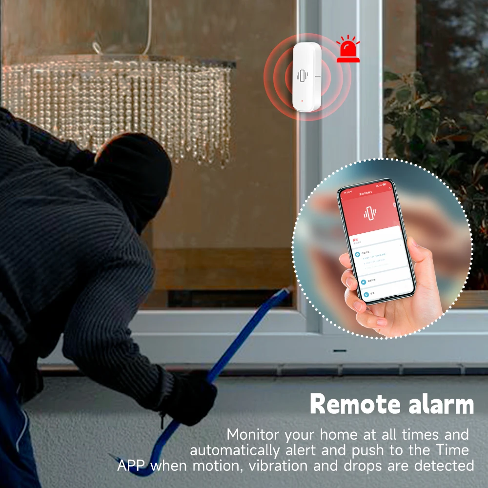 مستشعر اهتزاز ذكي بتقنية واي ف - مراجعة Zigbee Motion Sensor وسعره