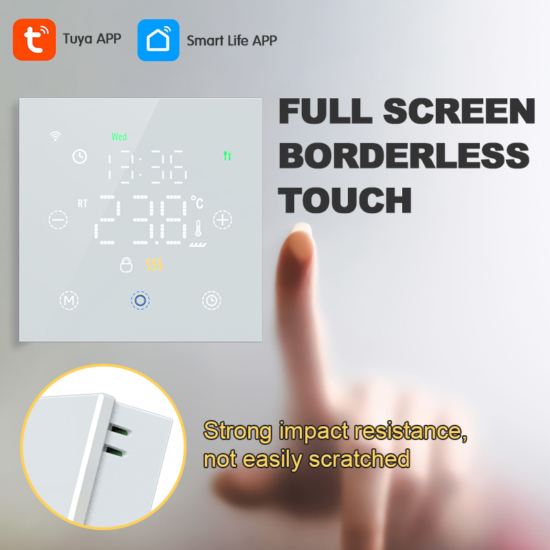 Tuya-ترموستات ذكي لتسخين الميا - مراجعة Smart Home Yandex وسعره