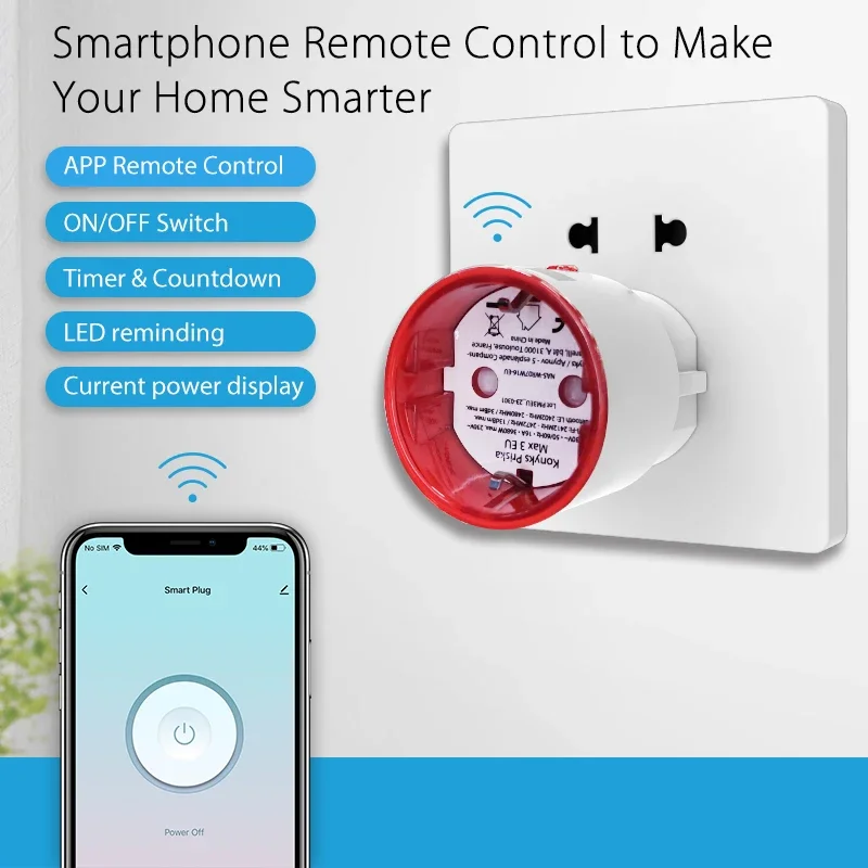 Tuya WiFi مقبس التوصيل الذكي ا - مراجعة Smart Outdoor Plug وسعره