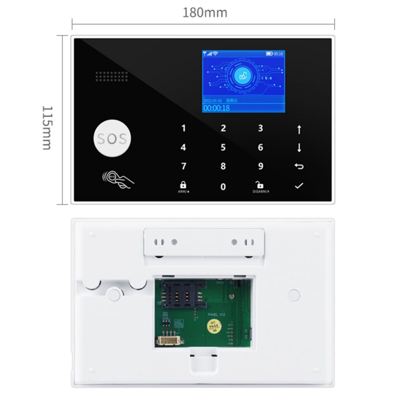 نظام إنذار لاسلكي خارجي يعمل ب - مراجعة Smart Home Demo Kit وسعره