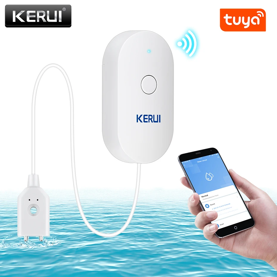 KERUI WiFi مستشعر المياه المنز - مراجعة Smart Home Kitchen وسعره