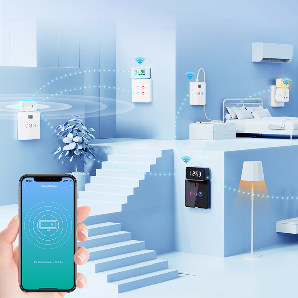موسع نطاق لاسلكي ZigBee يعمل م - مراجعة Smart Home Hub Device وسعره