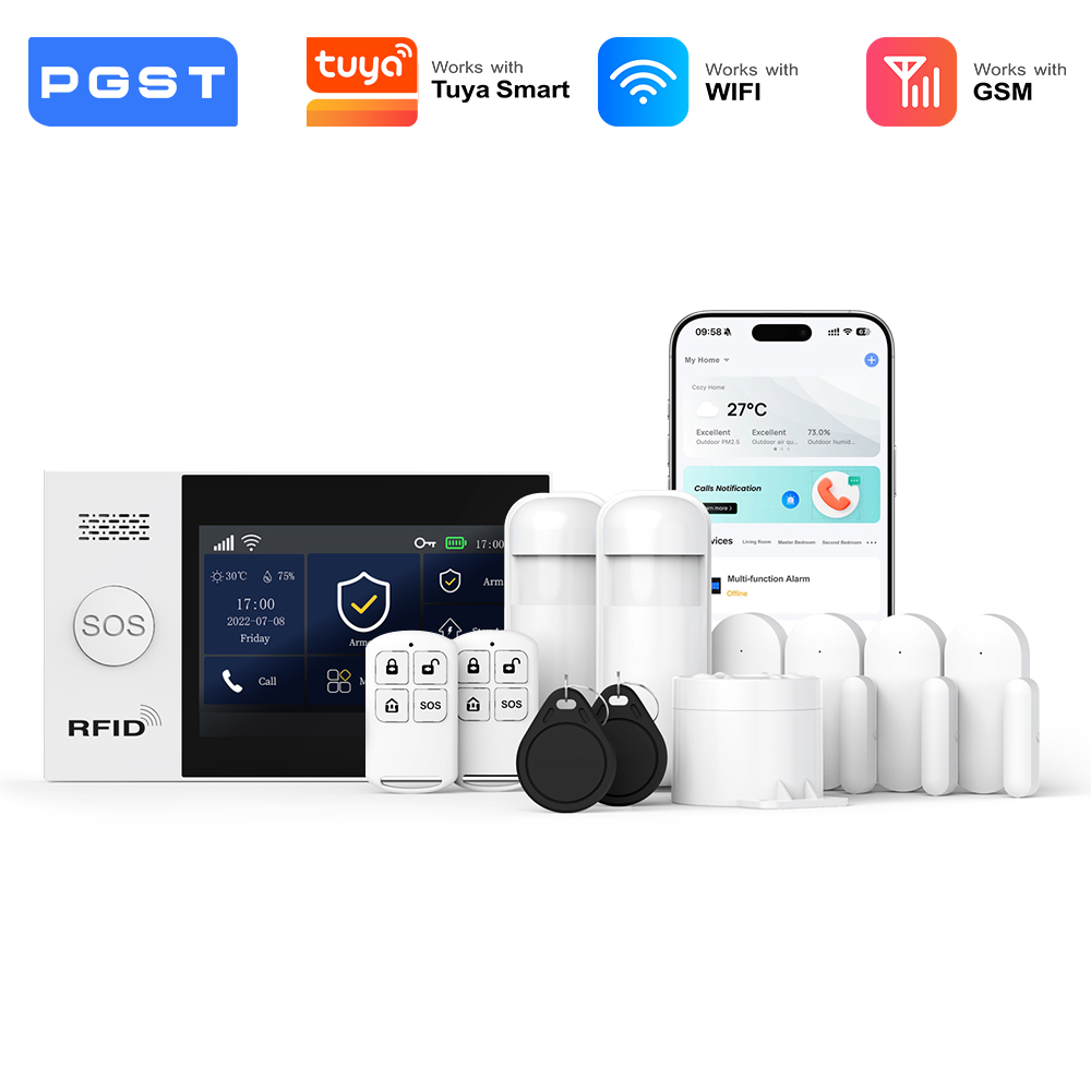 نظام إنذار لاسلكي من بي جي إس  - مراجعة Smart Home Demo Kit وسعره
