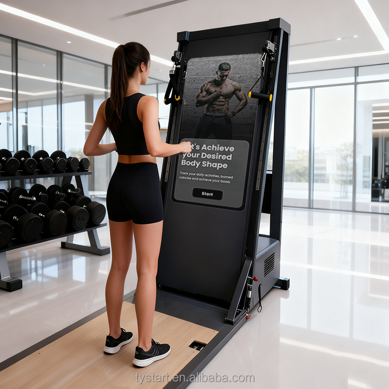 Tystart Ai مرايا اللياقة البدن - مراجعة Smart Home Gym Mirror وسعره