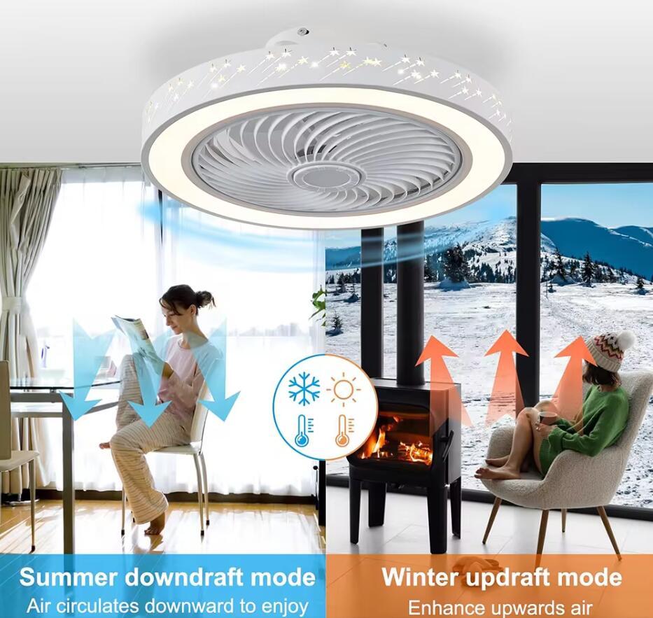 مروحة سقف ذكية يتم التحكم بها  - مراجعة Smart Ceiling Fan وسعره