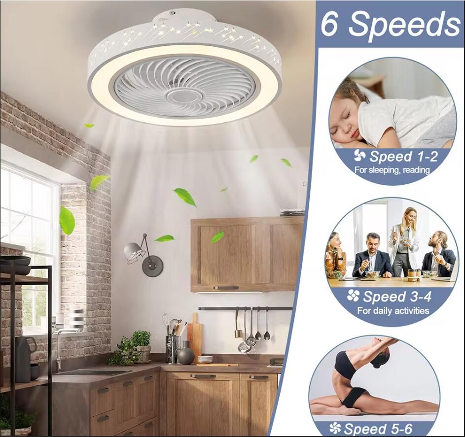 مروحة سقف ذكية يتم التحكم بها  - مراجعة Smart Ceiling Fan وسعره