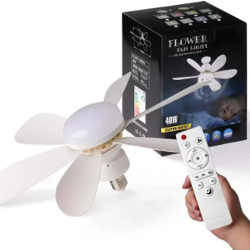 مروحة سقف LED منزلية E27 لعام  - مراجعة Smart Ceiling Fan وسعره