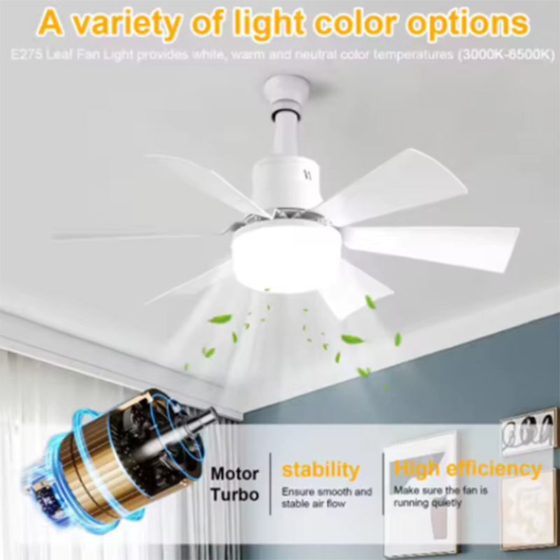 مصباح مروحة سقف LED بقوة 40 وا - مراجعة Smart Ceiling Fan وسعره