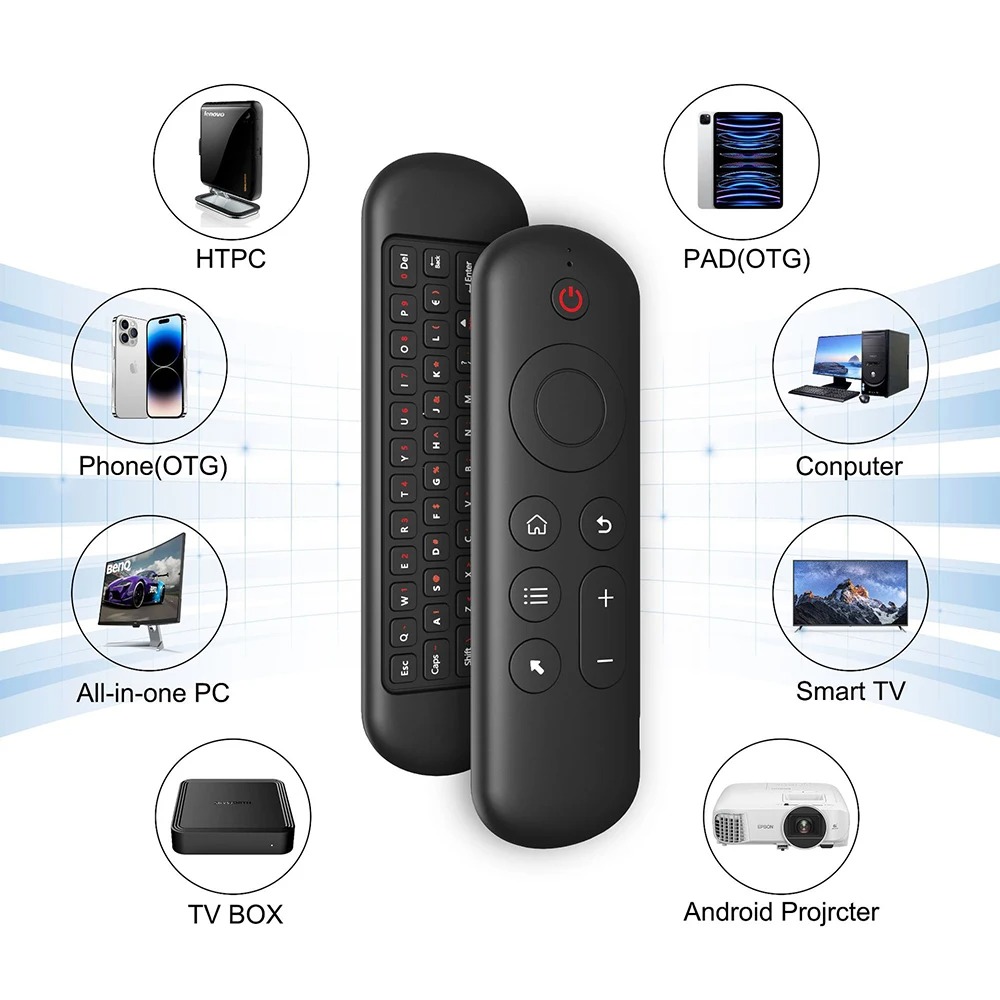 جهاز التحكم عن بعد ماوس هوائي  - مراجعة Smart Home Keyboard وسعره