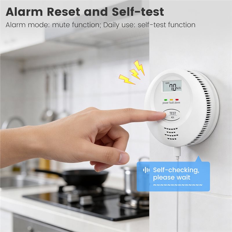 جهاز كشف تسرب الغاز الذكي من ت - مراجعة Smart Home Kitchen وسعره