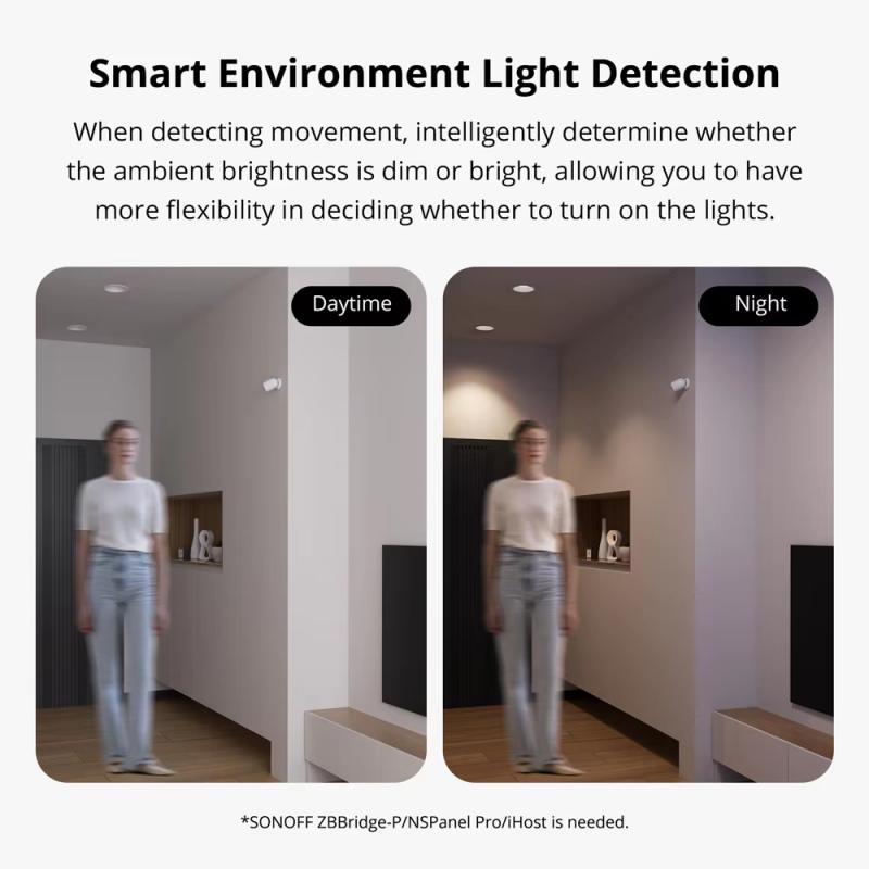SONOFF SNZB-03P زيجبي محس حركة - مراجعة Zigbee Motion Sensor وسعره