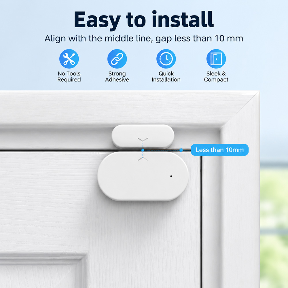 مستشعر الأبواب والنوافذ بتقنية - مراجعة Smart Home Yandex وسعره