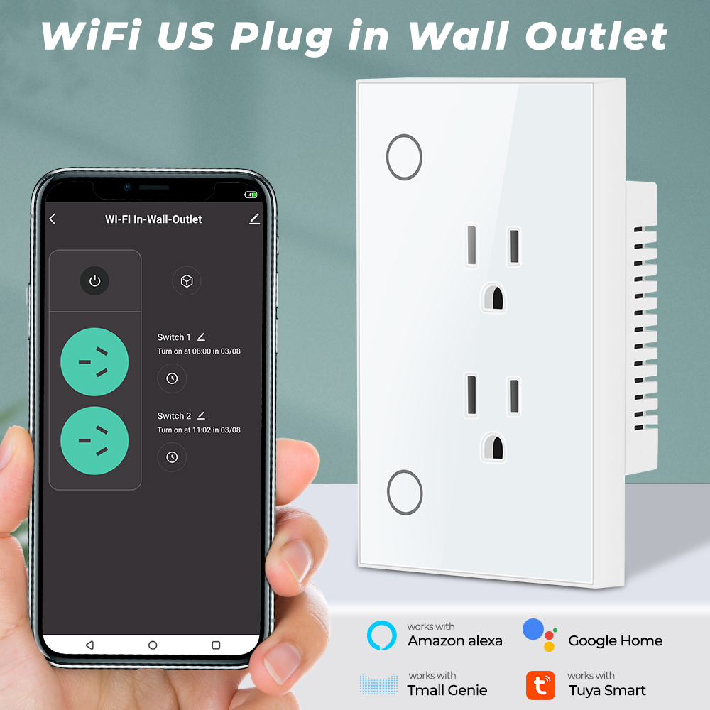 16A Tuya واي فاي المقبس الولاي - مراجعة Smart Outdoor Plug وسعره