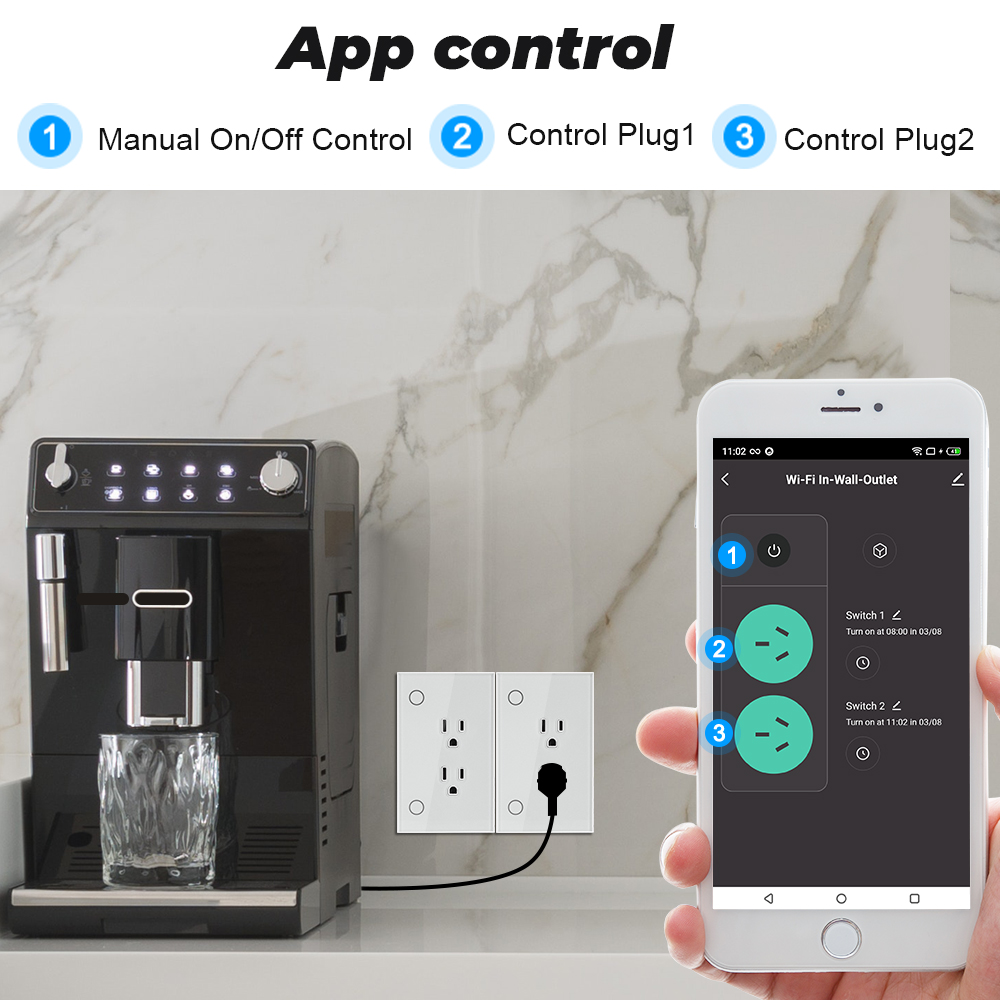 16A Tuya واي فاي المقبس الولاي - مراجعة Smart Outdoor Plug وسعره