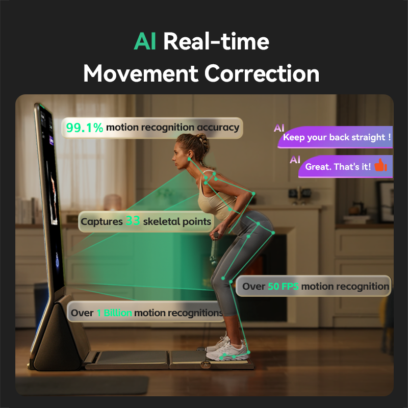 روبوت تدريب ذكي للجيم بتقنية ا - مراجعة Smart Home Gym Mirror وسعره