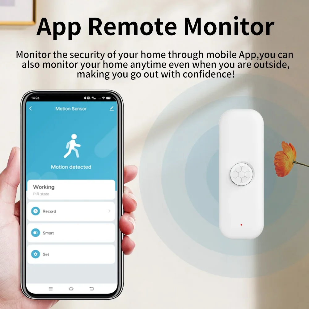 Tuya WiFi Zigbee PIR محس حركة  - مراجعة Zigbee Motion Sensor وسعره