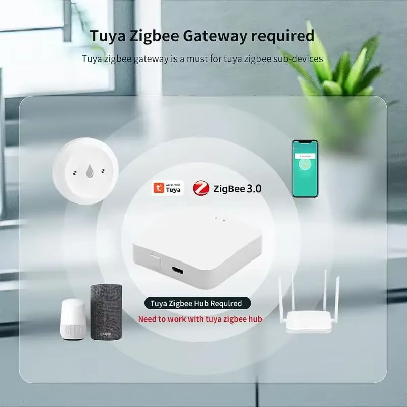جهاز كشف تسرب المياه الذكي Tuy - مراجعة Smart Home Kitchen وسعره